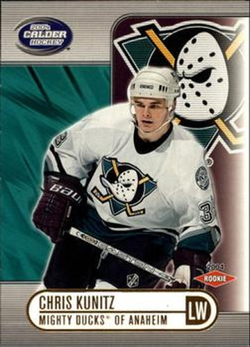 #101 Chris Kunitz - Anaheim Mighty Ducks - 2003-04 Pacific Calder Hockey