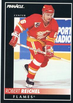 #101 Robert Reichel - Calgary Flames - 1992-93 Pinnacle Canadian Hockey