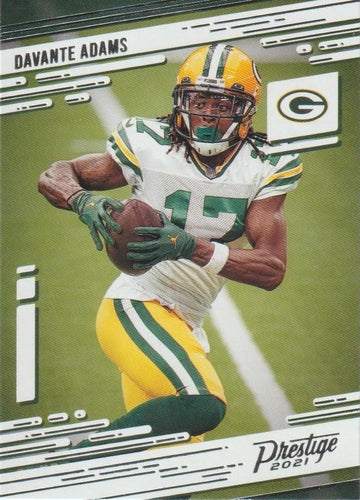 #101 Davante Adams - Green Bay Packers - 2021 Panini Prestige Football