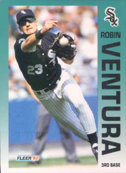 #101 Robin Ventura - Chicago White Sox - 1992 Fleer Baseball