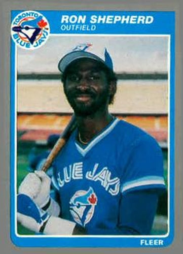 #U-102 Ron Shepherd - Toronto Blue Jays - 1985 Fleer Update Baseball