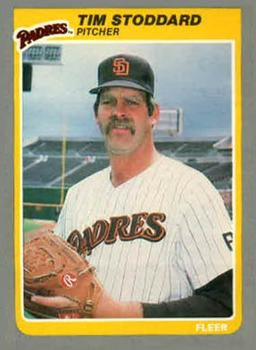 #U-111 Tim Stoddard - San Diego Padres - 1985 Fleer Update Baseball