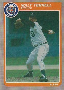 #U-118 Walt Terrell - Detroit Tigers - 1985 Fleer Update Baseball