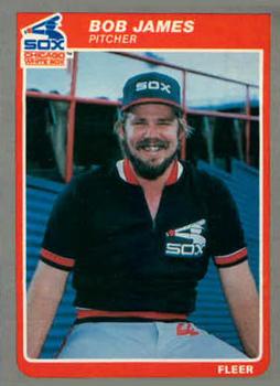 #U-60 Bob James - Chicago White Sox - 1985 Fleer Update Baseball