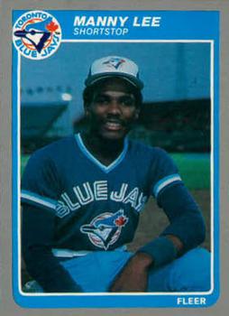 #U-71 Manuel Lee - Toronto Blue Jays - 1985 Fleer Update Baseball