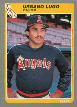 #U-74 Urbano Lugo - California Angels - 1985 Fleer Update Baseball