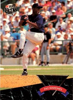 #9 Pat Mahomes - Minnesota Twins - 1992 Ultra Baseball - All-Rookie Team