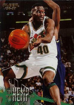 #102 Shawn Kemp - Seattle SuperSonics - 1996-97 Fleer Basketball