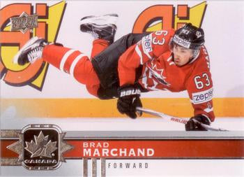 #102 Brad Marchand - Canada - 2017-18 Upper Deck Canadian Tire Team Canada Hockey