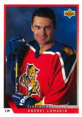 #102 Andrei Lomakin - Florida Panthers - 1993-94 Upper Deck Hockey
