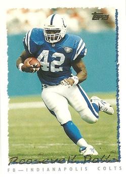 #102 Roosevelt Potts - Indianapolis Colts - 1995 Topps Football