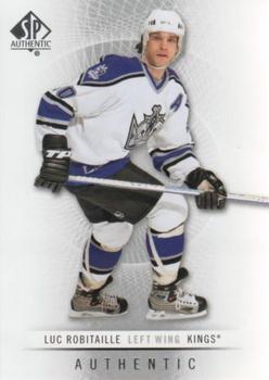 #102 Luc Robitaille - Los Angeles Kings - 2012-13 SP Authentic Hockey