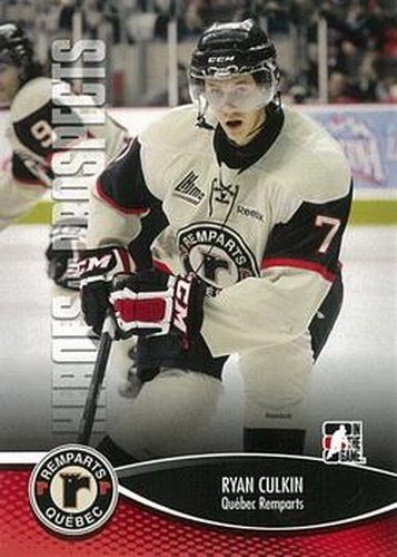 #102 Ryan Culkin - Quebec Remparts - 2012-13 In The Game Heroes and Prospects Hockey