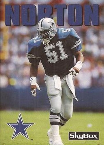 #102 Ken Norton - Dallas Cowboys - 1992 SkyBox Impact Football