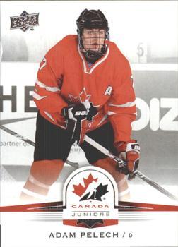#102 Adam Pelech - Canada - 2014-15 Upper Deck Team Canada Juniors Hockey