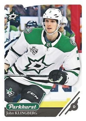 #102 John Klingberg - Dallas Stars - 2018-19 Parkhurst Hockey