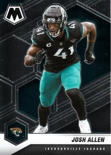 #102 Josh Allen - Jacksonville Jaguars - 2021 Panini Mosaic Football