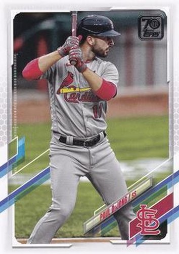 #102 Paul DeJong - St. Louis Cardinals - 2021 Topps Baseball