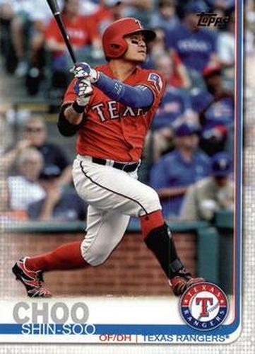 #102 Shin-Soo Choo - Texas Rangers - 2019 Topps Baseball