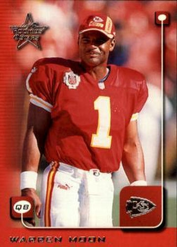 #102 Warren Moon - Kansas City Chiefs - 1999 Leaf Rookies & Stars Football