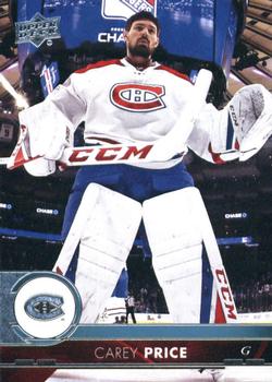 #102 Carey Price - Montreal Canadiens - 2017-18 Upper Deck Hockey
