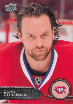 #102 David Desharnais - Montreal Canadiens - 2014-15 Upper Deck Hockey