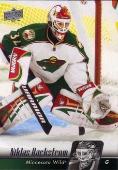 #102 Niklas Backstrom - Minnesota Wild - 2010-11 Upper Deck Hockey