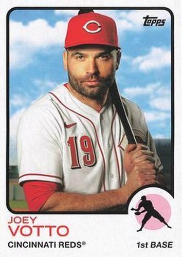 #102 Joey Votto - Cincinnati Reds - 2021 Topps Archives Baseball