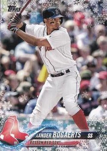 #HMW103 Xander Bogaerts - Boston Red Sox - 2018 Topps Holiday Baseball