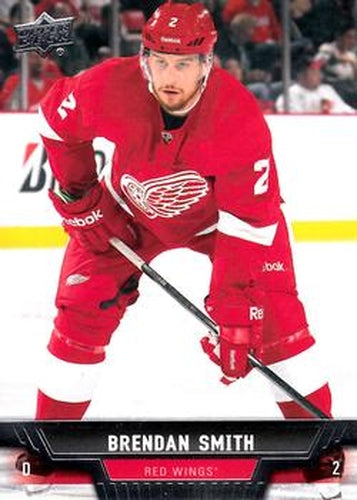 #103 Brendan Smith - Detroit Red Wings - 2013-14 Upper Deck Hockey