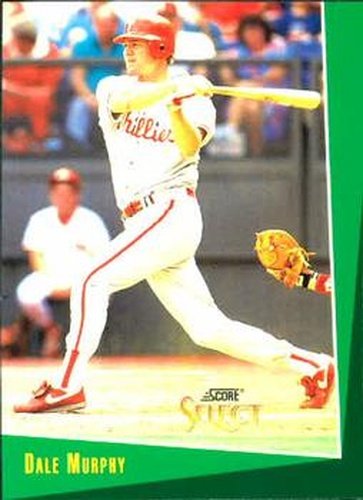 #103 Dale Murphy - Philadelphia Phillies - 1993 Select Baseball