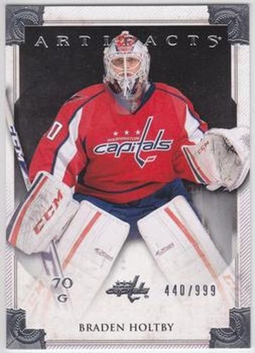 #103 Braden Holtby - Washington Capitals - 2013-14 Upper Deck Artifacts Hockey