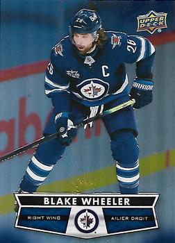 #103 Blake Wheeler - Winnipeg Jets - 2021-22 Upper Deck Tim Hortons Hockey
