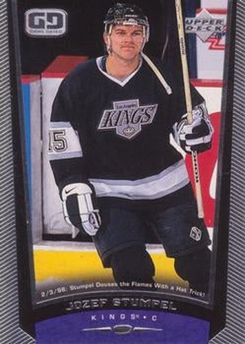 #103 Jozef Stumpel - Los Angeles Kings - 1998-99 Upper Deck Hockey
