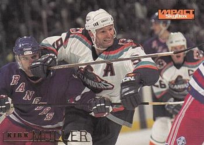 #103 Kirk Muller - New York Islanders - 1995-96 SkyBox Impact Hockey