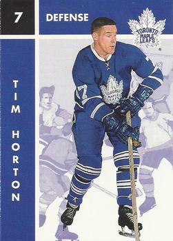 #103 Tim Horton - Toronto Maple Leafs - 1995-96 Parkhurst 1966-67 Hockey