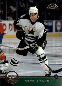 #103 Greg Adams - Dallas Stars - 1996-97 Leaf Hockey