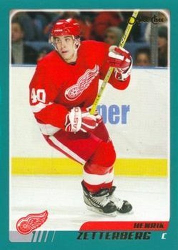 #103 Henrik Zetterberg - Detroit Red Wings - 2003-04 O-Pee-Chee Hockey