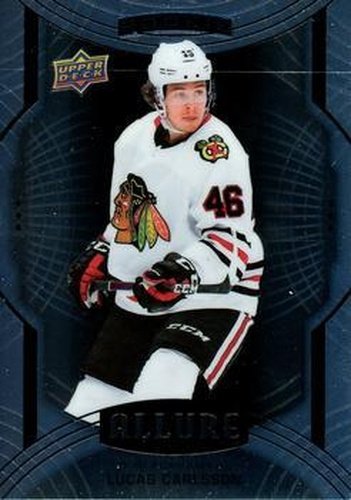 #103 Lucas Carlsson - Chicago Blackhawks - 2020-21 Upper Deck Allure Hockey
