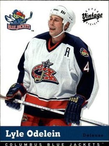 #103 Lyle Odelein - Columbus Blue Jackets - 2000-01 Upper Deck Vintage Hockey