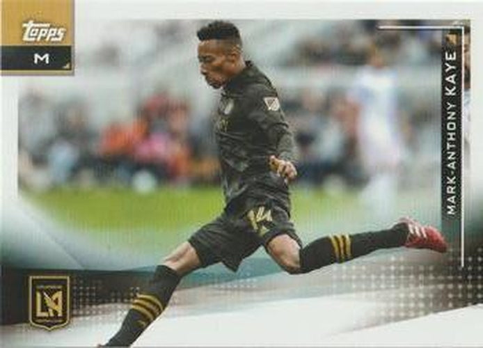 #103 Mark-Anthony Kaye - Los Angeles FC - 2021 Topps MLS Soccer