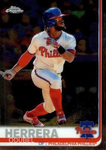 #103 Odubel Herrera - Philadelphia Phillies - 2019 Topps Chrome Baseball