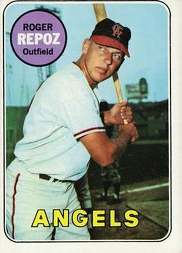 #103 Roger Repoz - California Angels - 1969 Topps Baseball