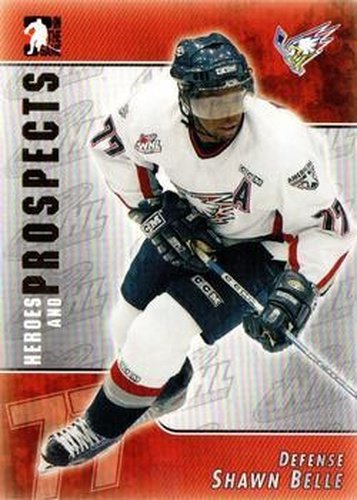 #103 Shawn Belle - Tri-City Americans - 2004-05 In The Game Heroes and Prospects Hockey