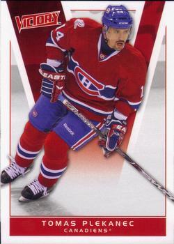 #103 Tomas Plekanec - Montreal Canadiens - 2010-11 Upper Deck Victory Hockey