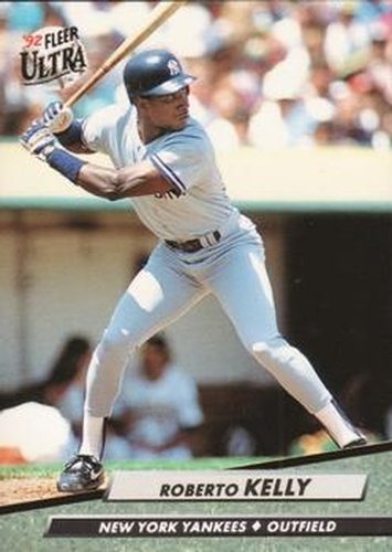#103 Roberto Kelly - New York Yankees - 1992 Ultra Baseball