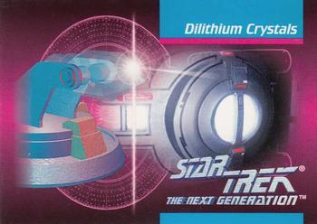 #103 Dilithium Crystals - 1992 Impel Star Trek: The Next Generation