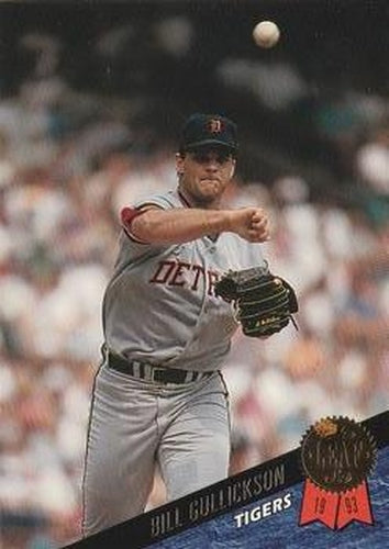 #103 Bill Gullickson - Detroit Tigers - 1993 Leaf Baseball