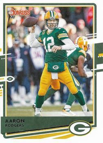 #103b Aaron Rodgers - Green Bay Packers - 2020 Donruss Football