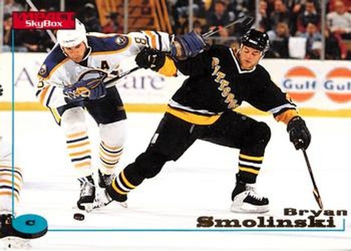 #104 Bryan Smolinski - Pittsburgh Penguins - 1996-97 SkyBox Impact Hockey